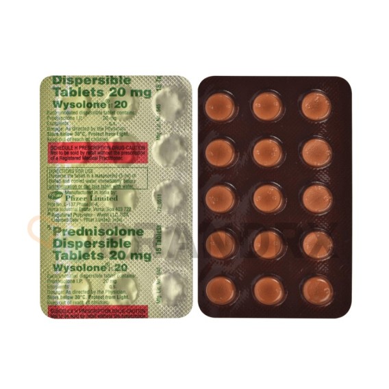 Wysolone 20 mg Pfizer